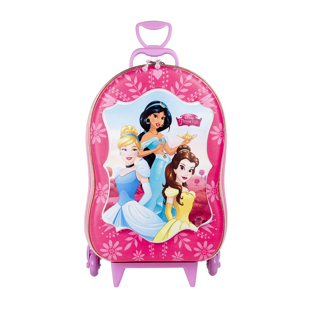 Mala Infantil Disney Princesas Rosa Maxto...