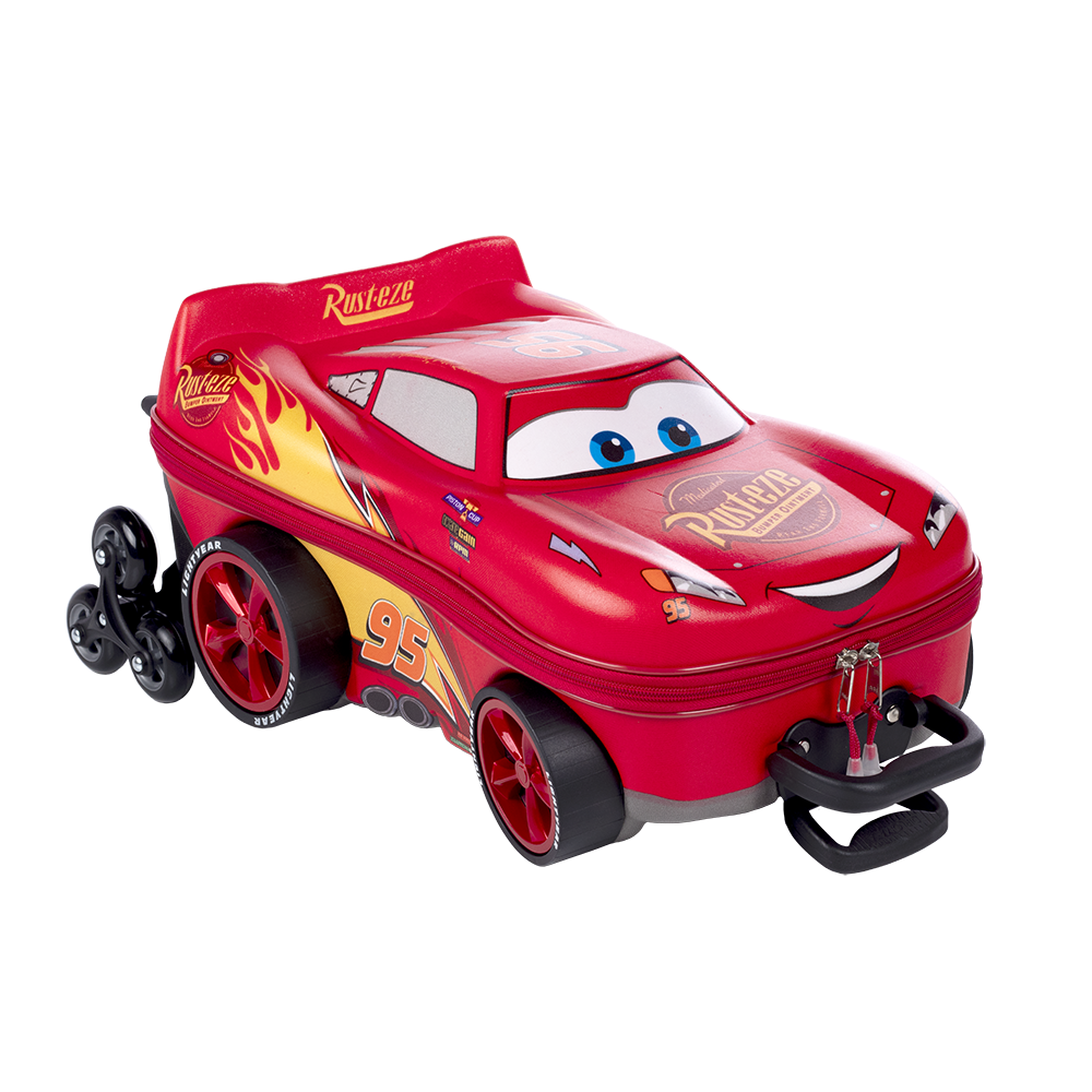 Mala Infantil Disney Carros McQueen Verme...