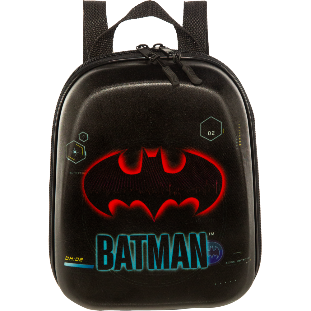Mochila Infantil Batman  Preto Maxtoy Dip...
