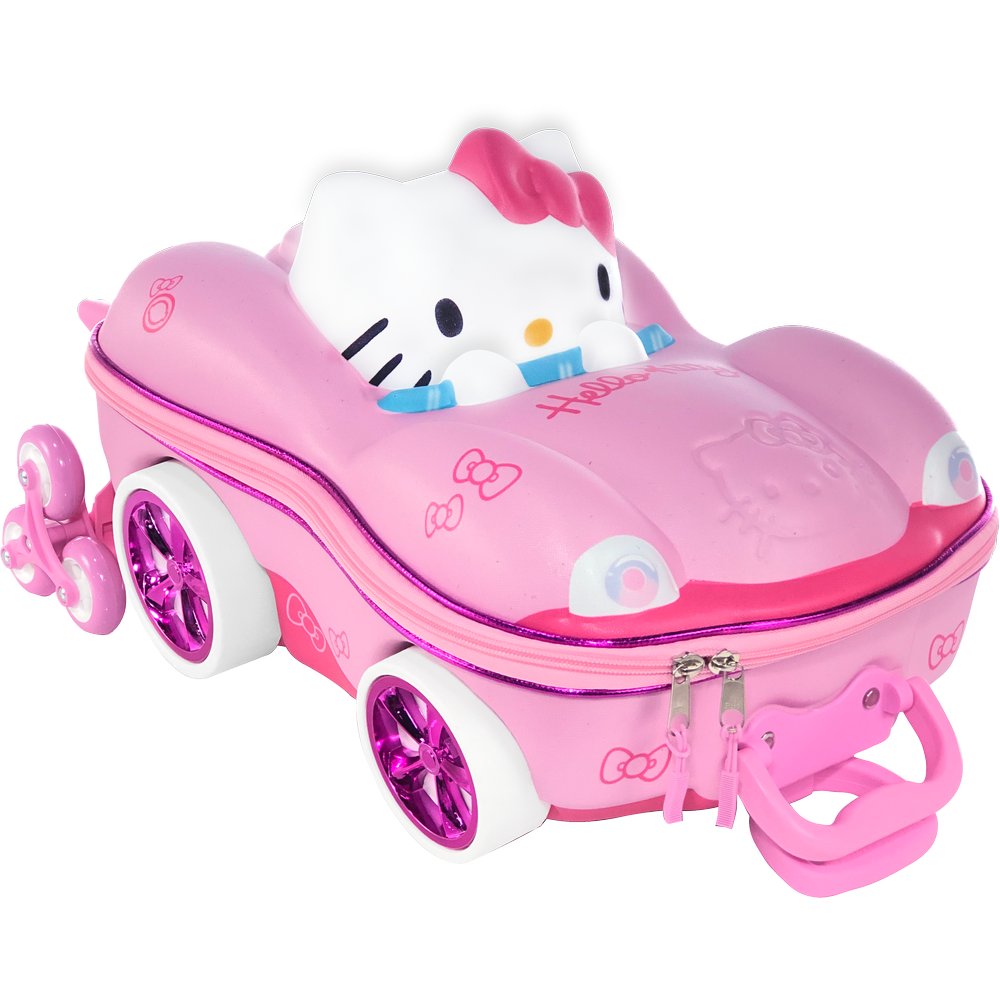 Mala Infantil Hello Kitty Carro Maxtoy Di...