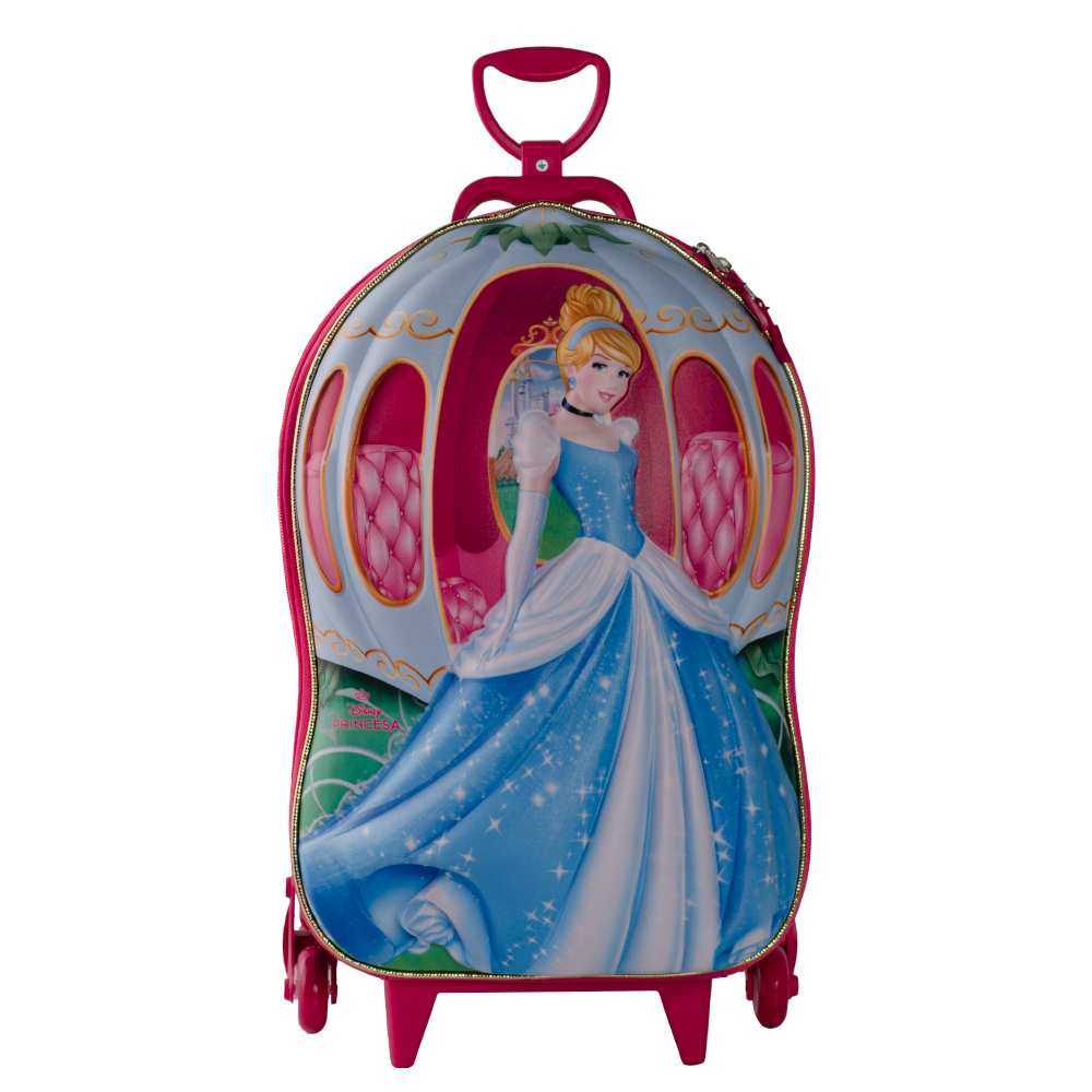 MALA INFANTIL PRINCESA CINDERELA CARRUAGEM