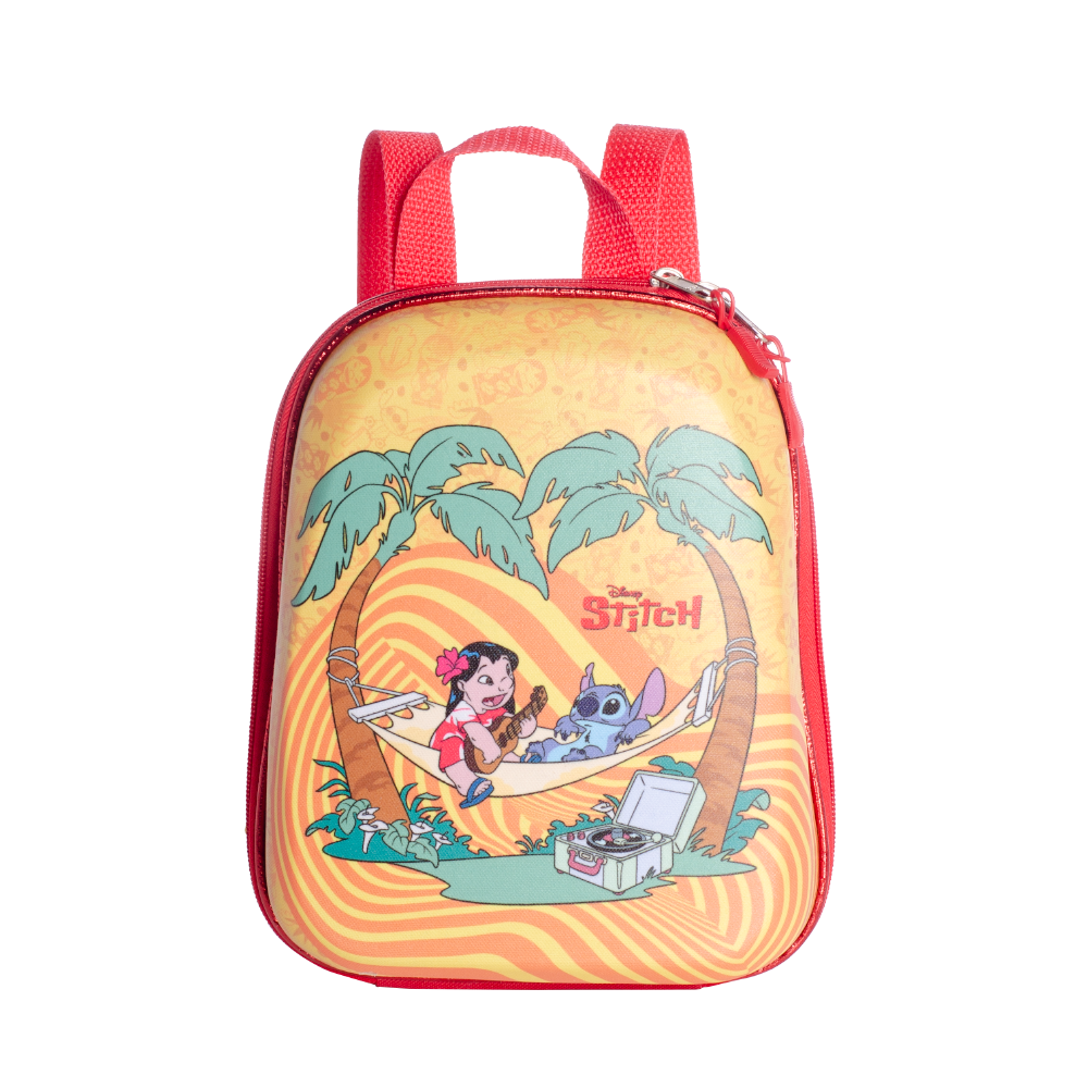 MOCHILA INFANTIL STITCH TROPICAL