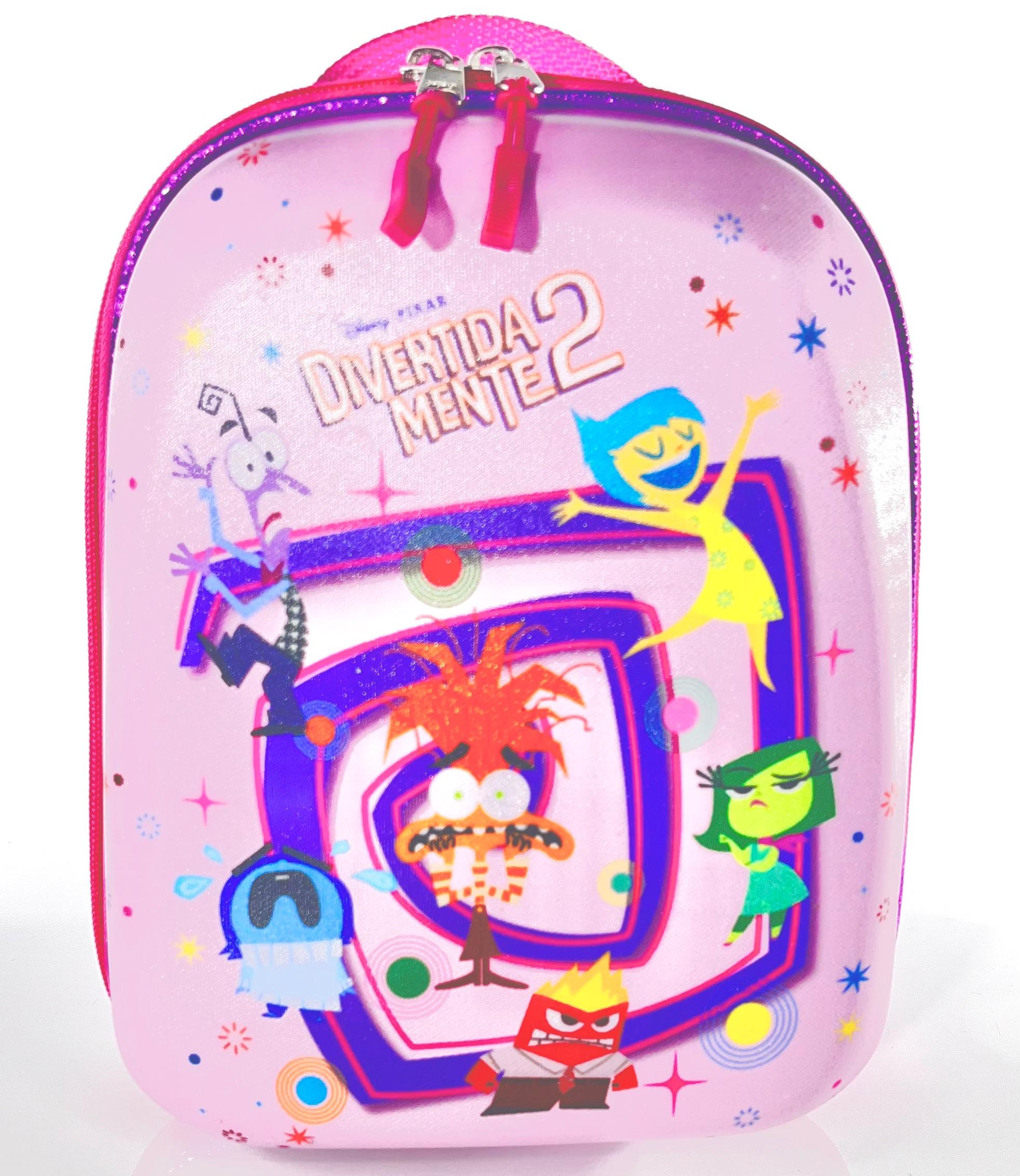 MOCHILA INFANTIL DIVERTIDAMENTE ROLETA ROSA