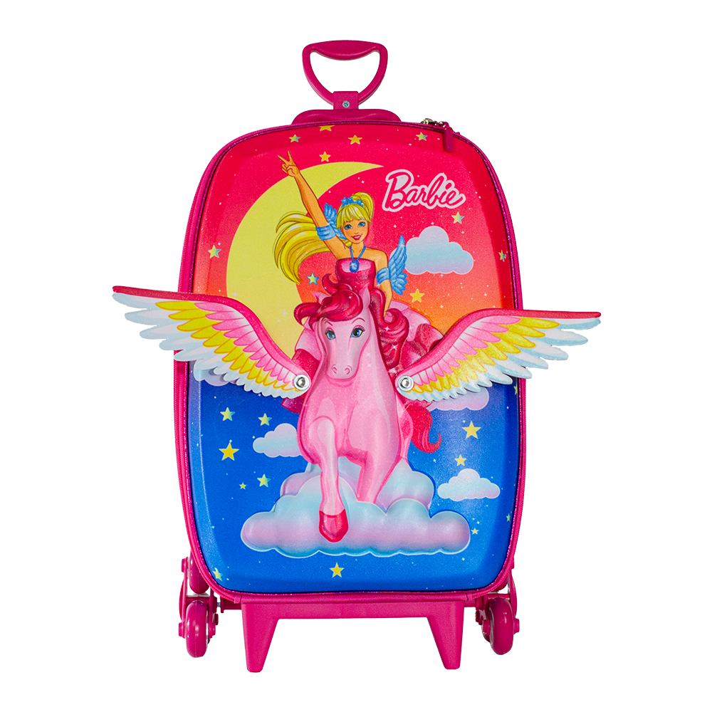 Mala Infantil Barbie Pegasus Maxtoy Diplo...