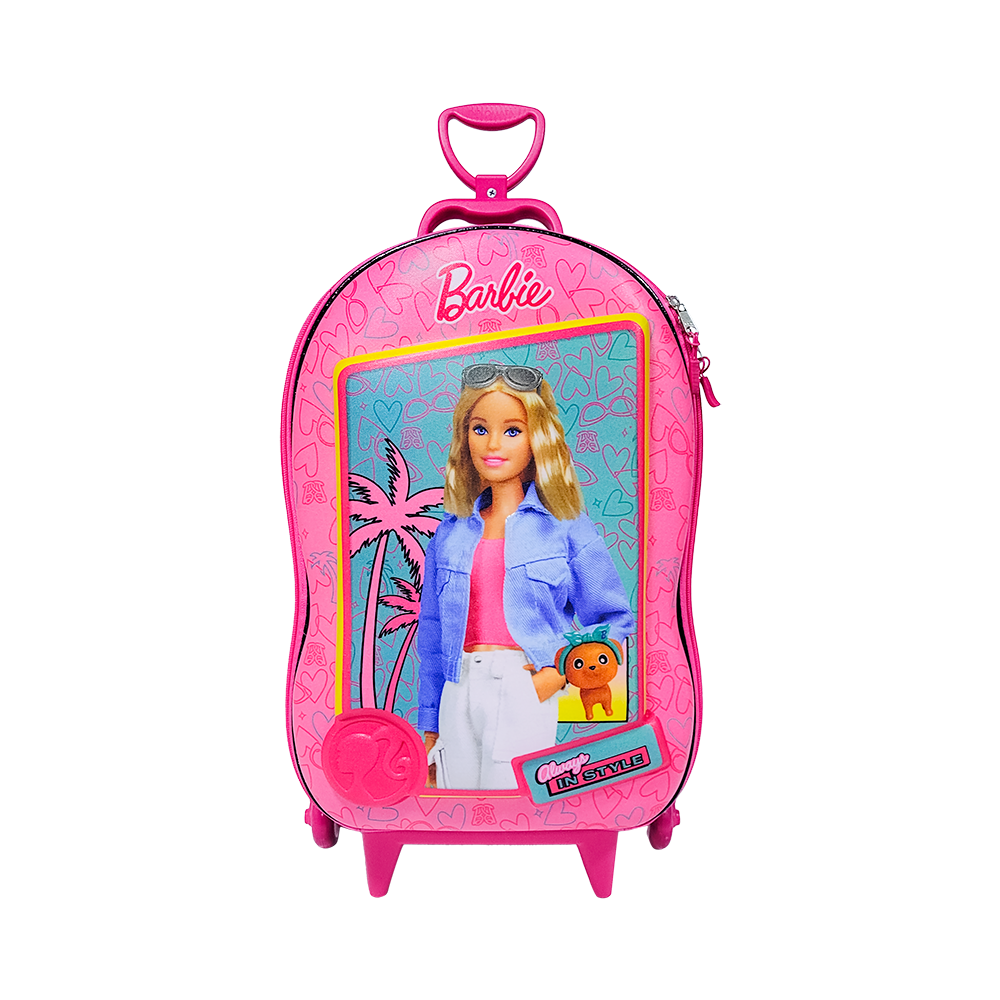 Mala Infantil Barbie Boneca Maxtoy Diplom...