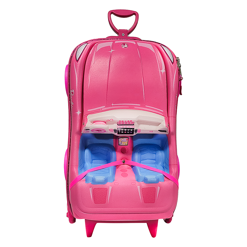 Mala Infantil Barbie Conversivel Maxtoy D...