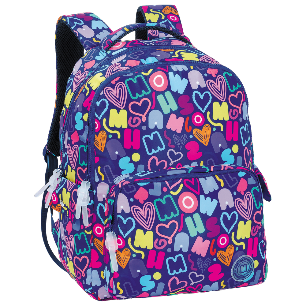 Mochila de Costas Marshmallow Funny Navy ...