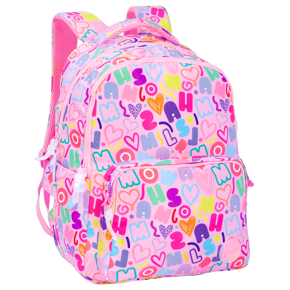 Mochila de Costas Marshmallow Funny Pink ...