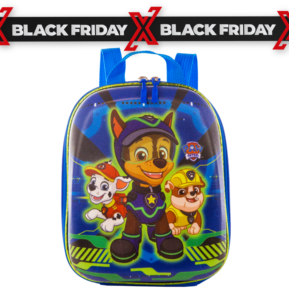 Mochila Infantil Paw Patrol Chase SPY Azu...