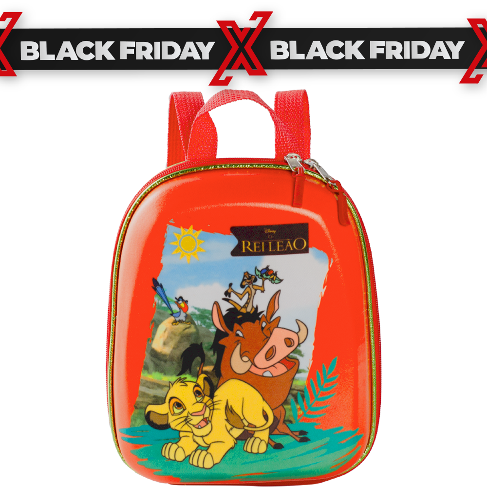 MOCHILA INFANTIL REI LEÃO