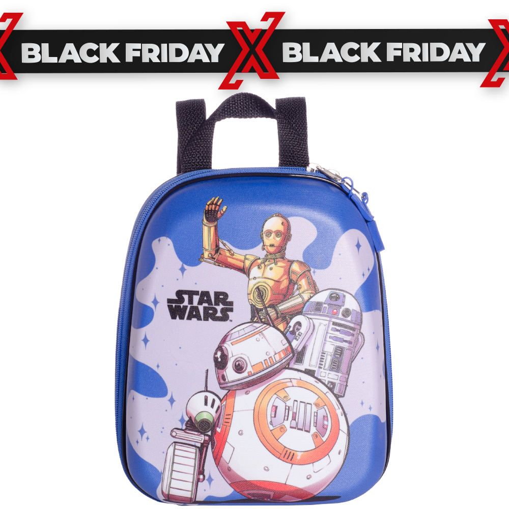 MOCHILA INFANTIL STAR WARS R2D2
