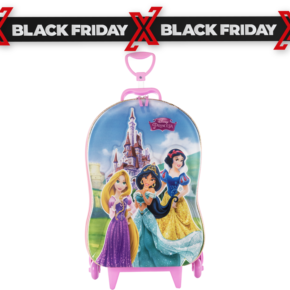 Mala Infantil Disney Princesas Castelo Ma...