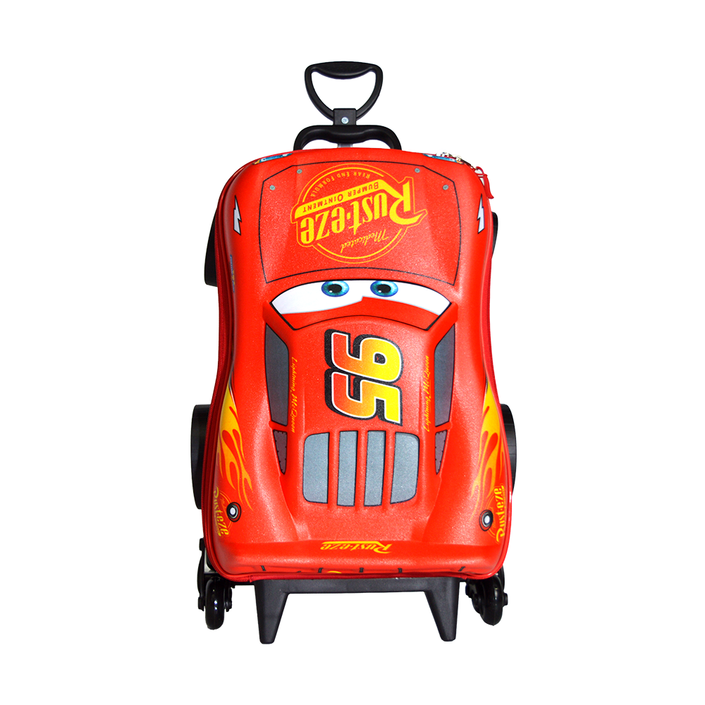 Mala Infantil Disney Carros McQueen Verm ...