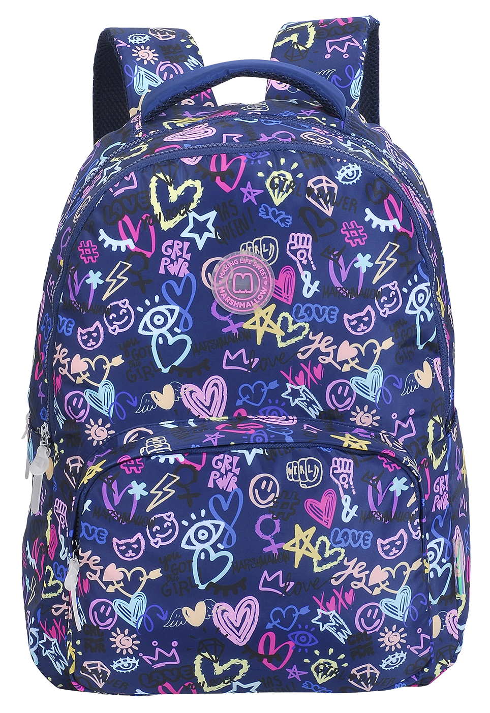 Mochila Costas Marshmallow Scribble Navy ...