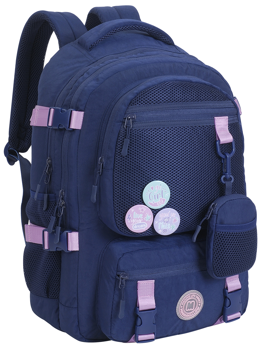 Mochila Costas Marshmallow Spirit Navy - ...