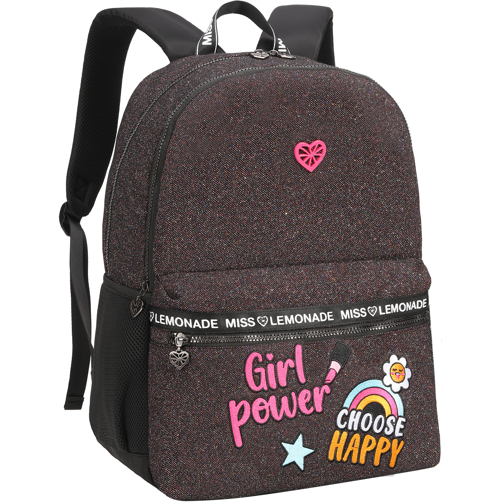 Mochila Costas Miss Lemon Girl Power Glit...