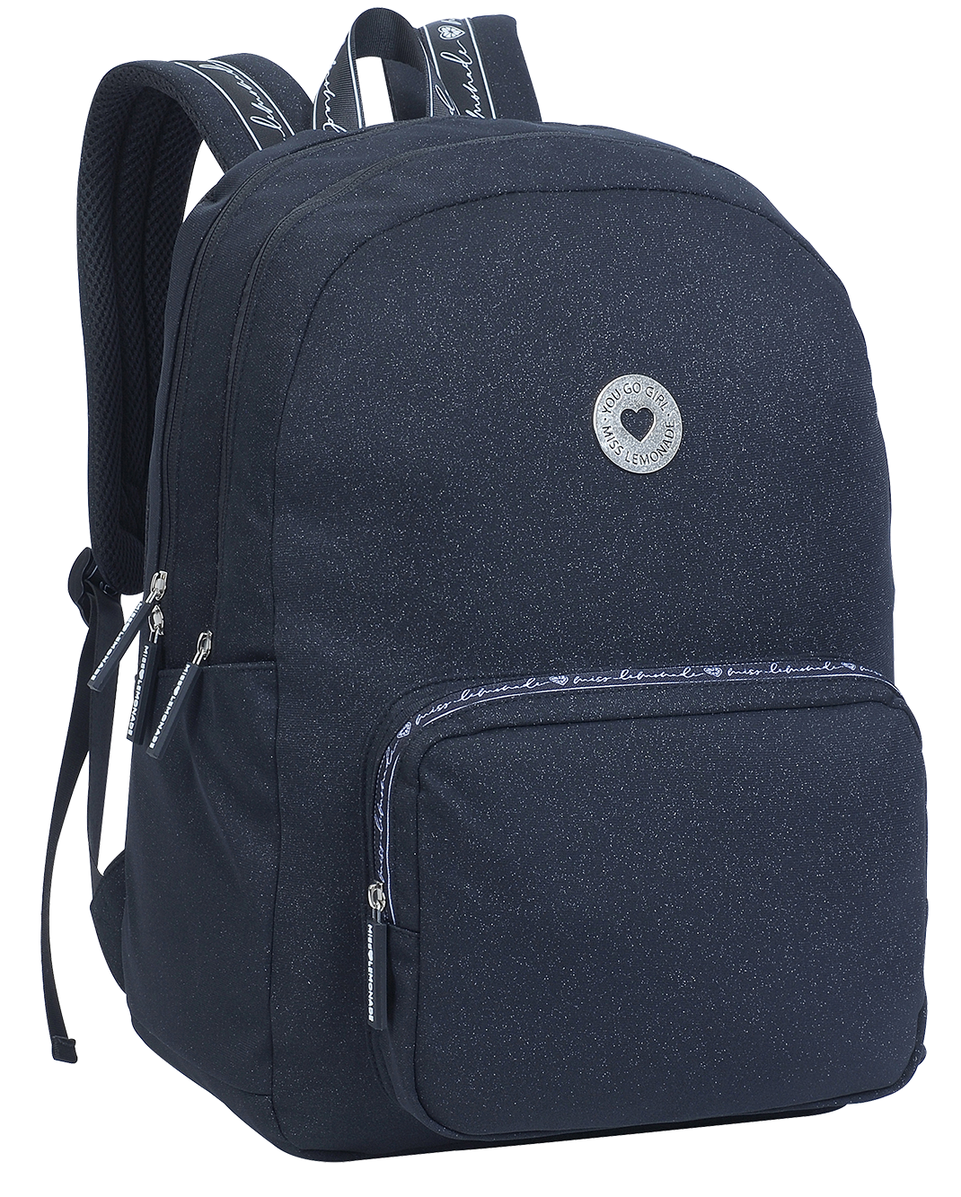 Mochila Costas Miss Lemonade Diamond Blac...