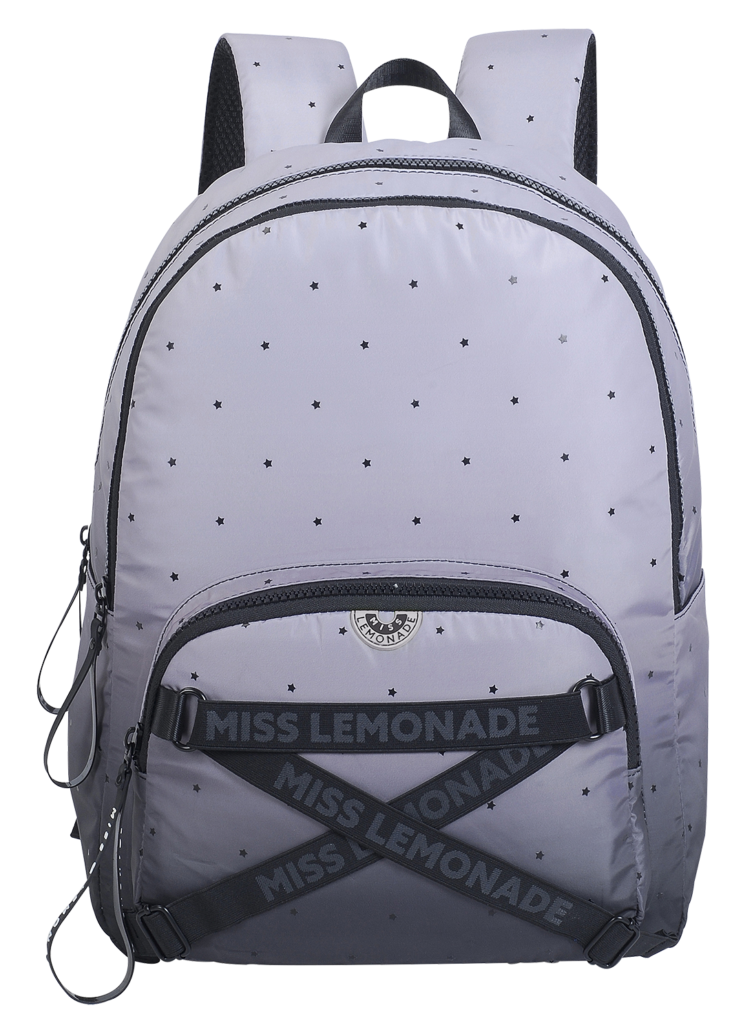 Mochila Costas Miss Lemonade Dotty Grey -...