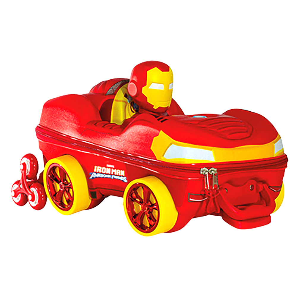 Mala Infantil Avengers Iron Man Carro Max...