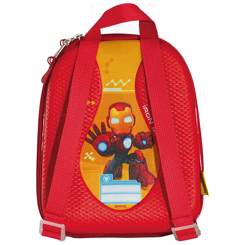 Mochila Infantil Iron Man Carro Maxtoy Di...