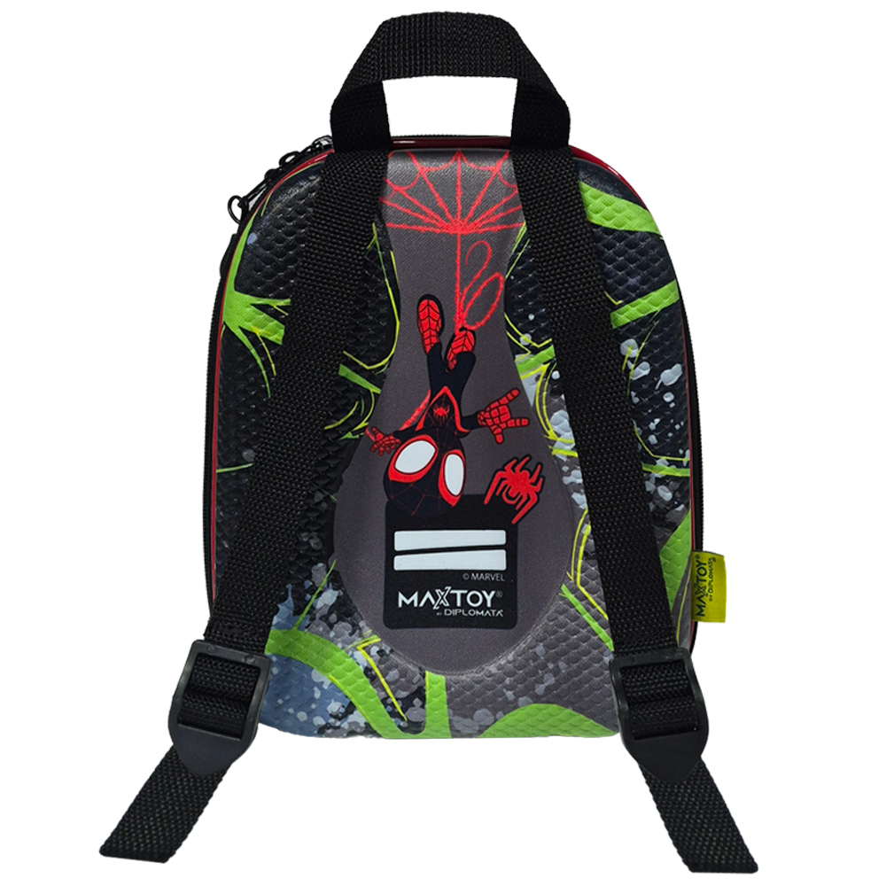 Mochila Infantil Spidey Miles Maxtoy Dipl...