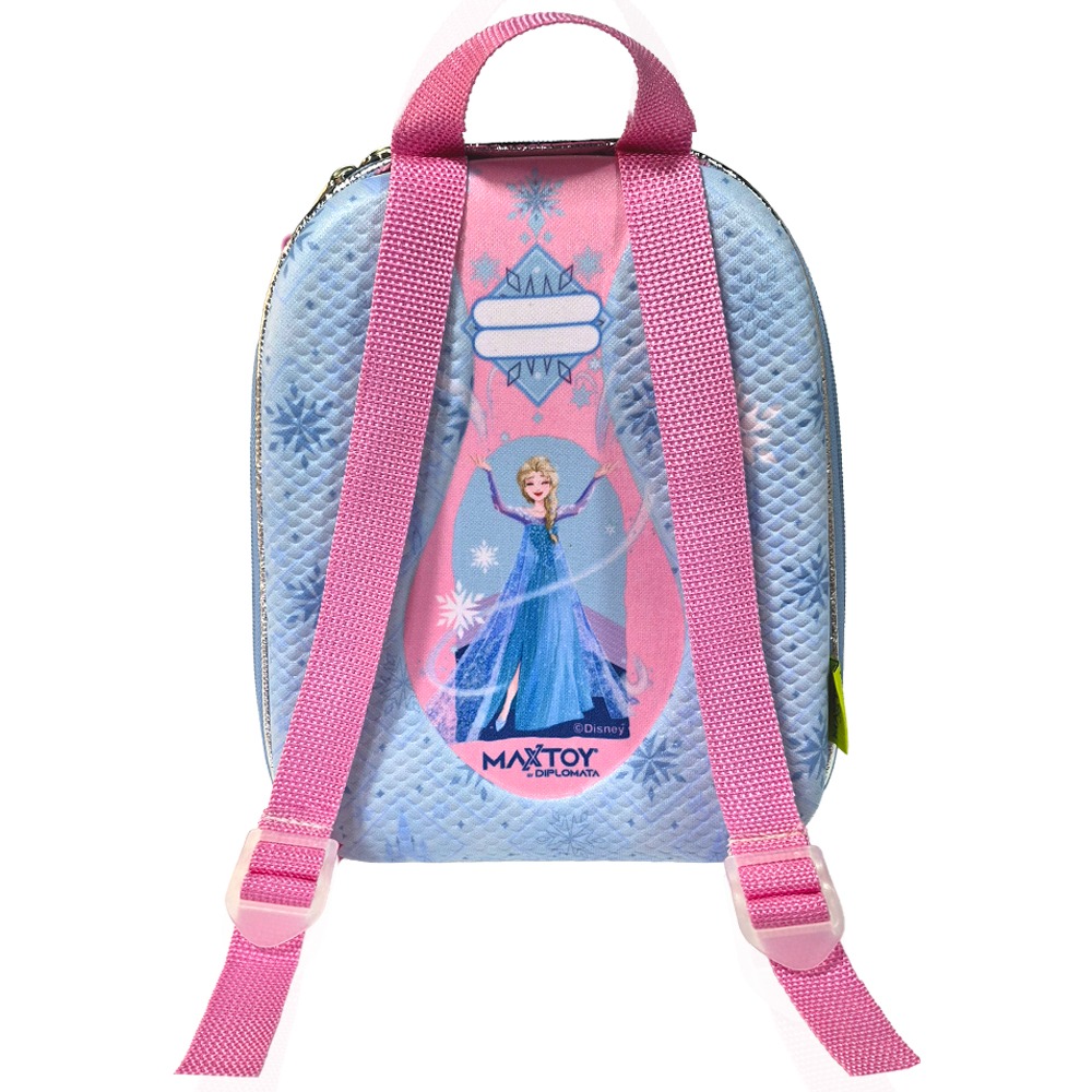 Mochila Infantil Frozen Elsa Vestido Maxt...
