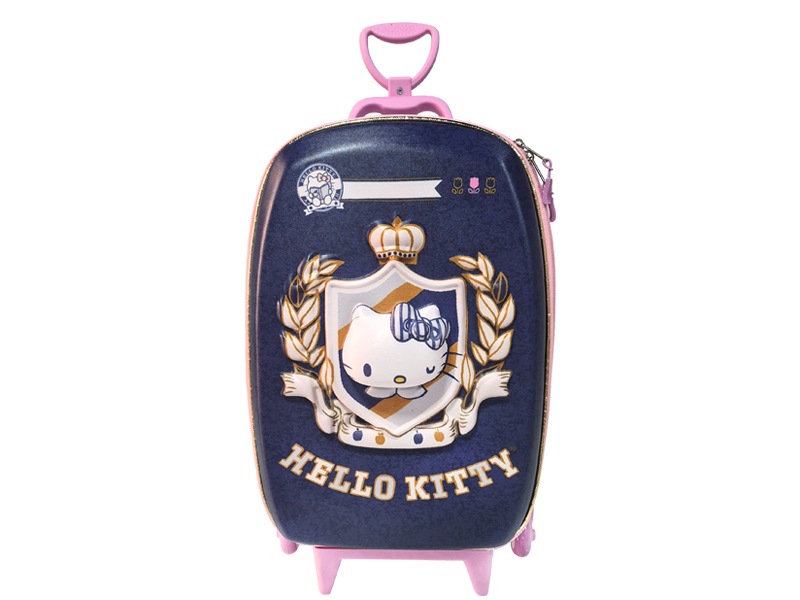 Mala Infantil Hello Kitty Brasão Maxtoy  ...