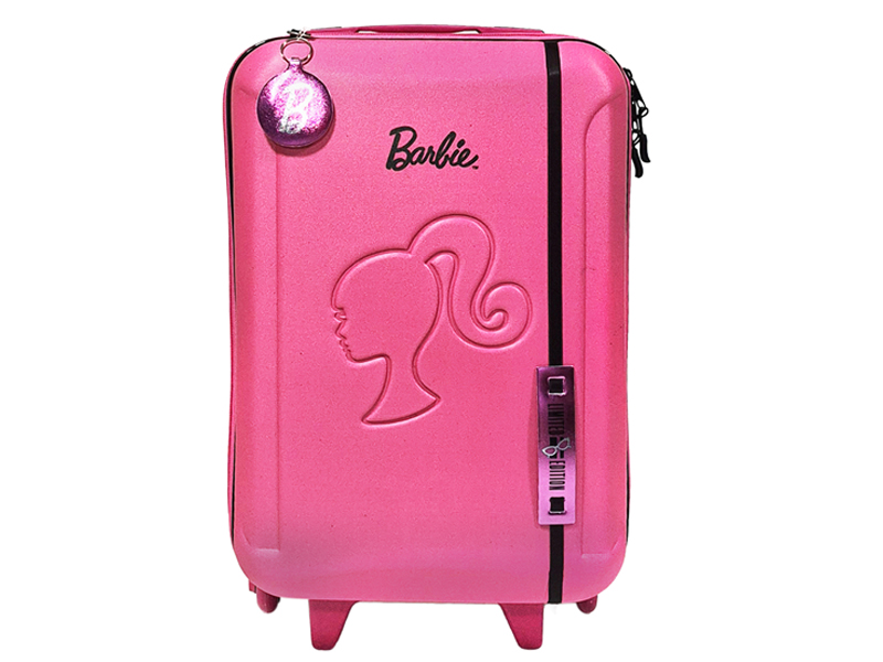 Barbie Pink Style - Mala com rodas + Fras...