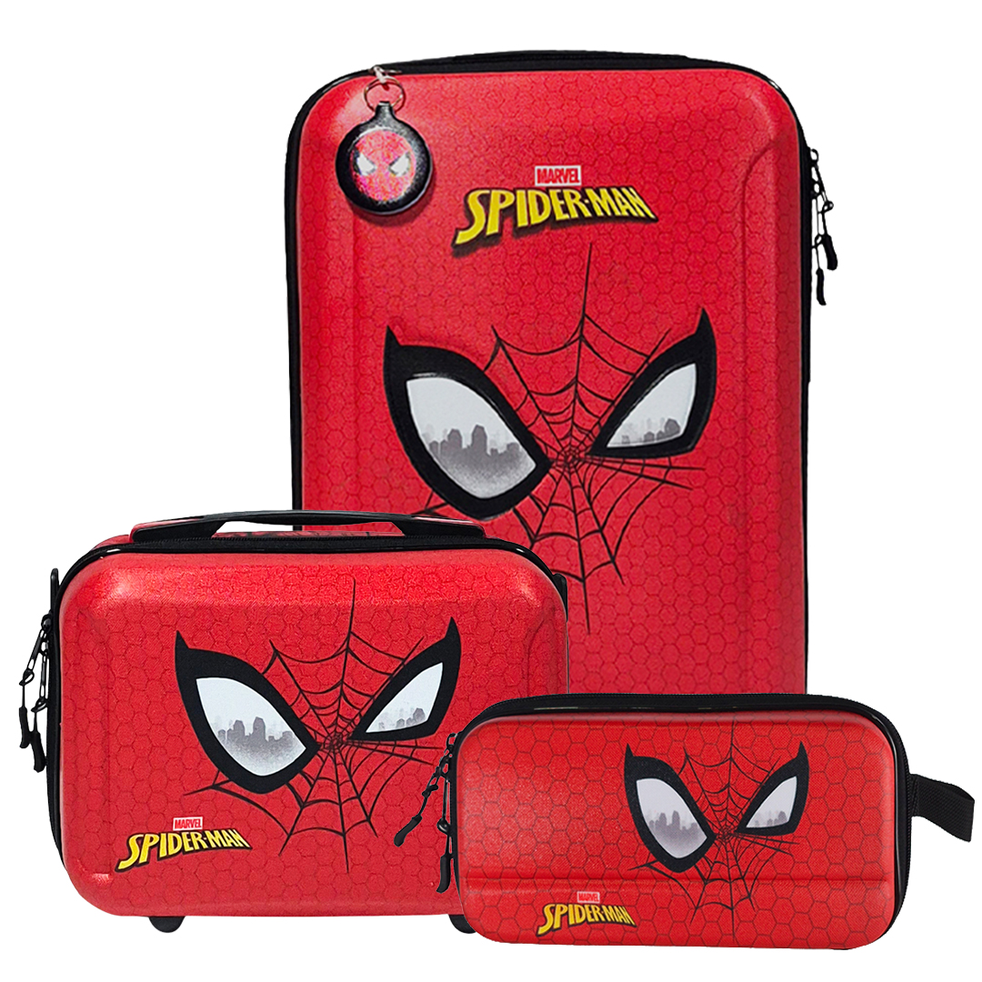 Spider Man - Mala com rodas + Frasqueira ...