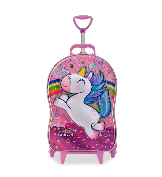 Mala Infantil Cute Unicorn Sweet Rosa Max...